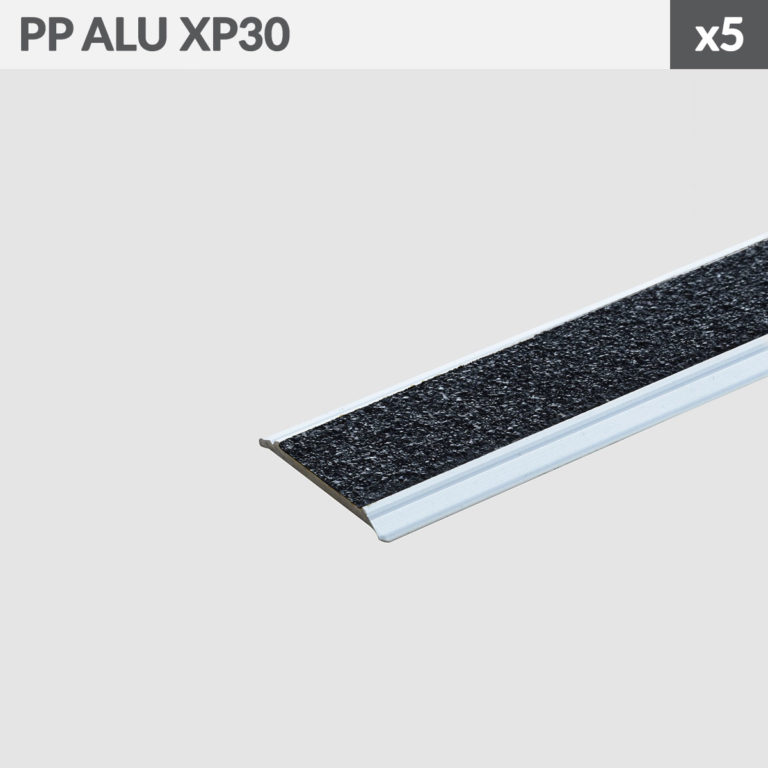Profil plat XP30 noir 3 cm x 3 m