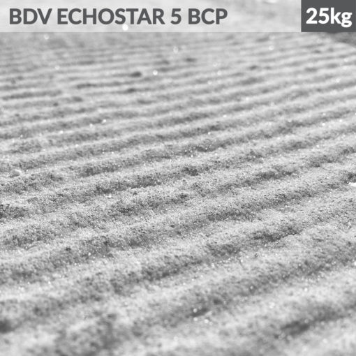 Photo du saupoudrage Echostar 5 BCP- Billes de verre